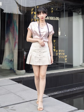 ▪️𝑲𝒂𝒈𝒆𝒌𝒐▪️さん（レディース・168cm）の夏コーディネート