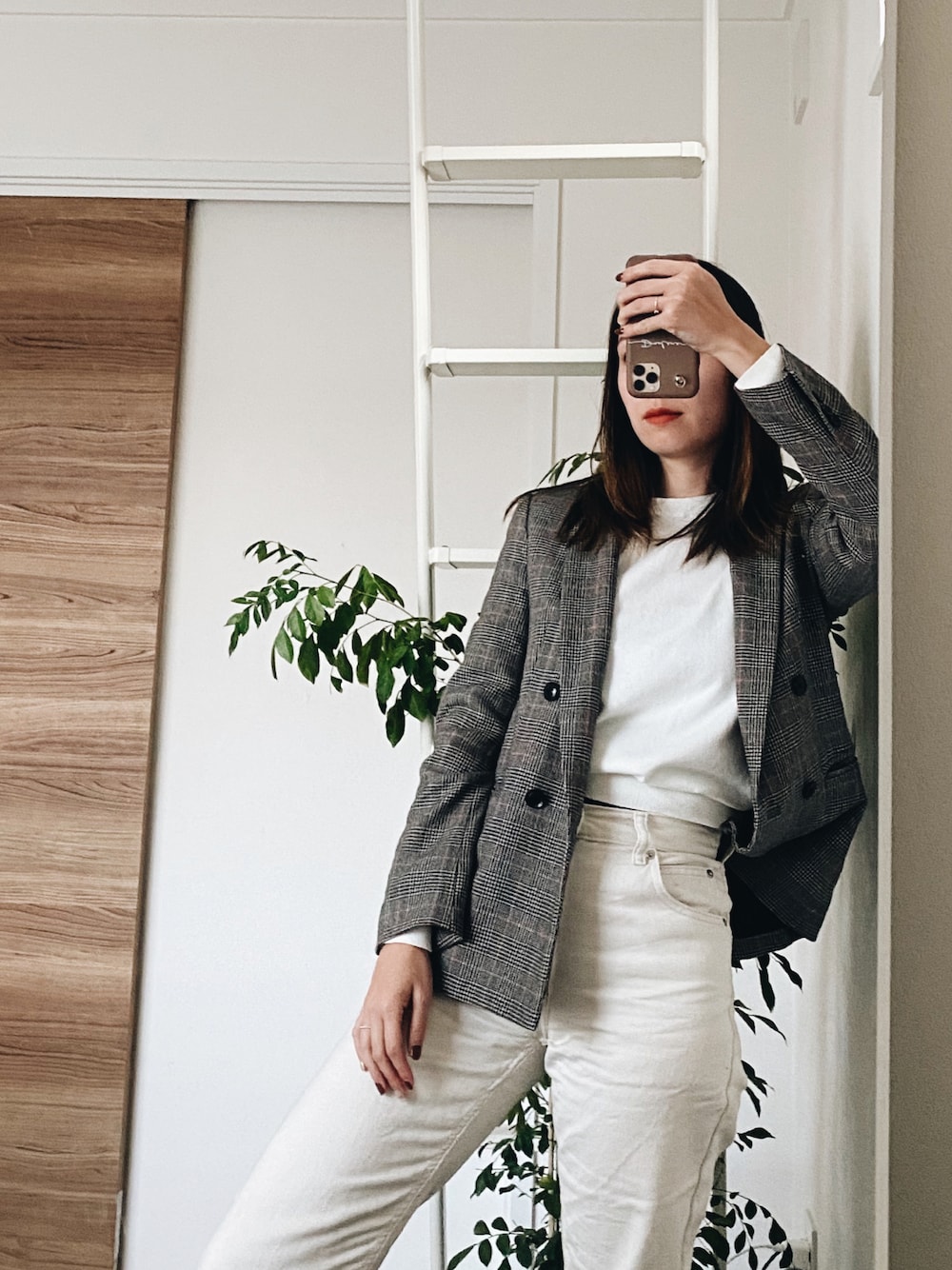 美品✨アルアバイル ダブルブレスト テーラードジャケット グレンチェック 美品✨アルアバイル ダブルブレスト テーラードジャケット