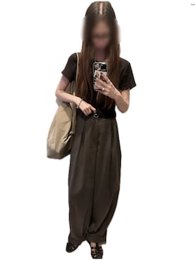 「アイテム（バックパック/リュック）」を使った、mik_.さん（レディース・162cm・30代）の夏コーディネート