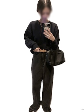「アイテム（スウェット）」を使った、mik_.さん（レディース・162cm・30代）の秋コーディネート