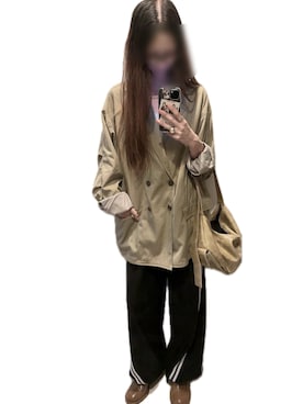 「アイテム（テーラードジャケット）」を使った、mik_.さん（レディース・162cm・30代）の秋コーディネート