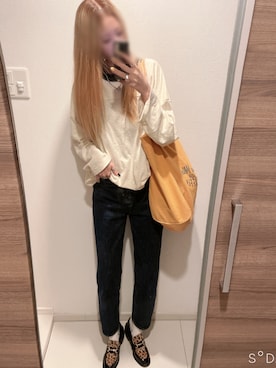 「Simplicite（サンプリシテ）のアイテム（シューズ）」を使った、mik_.さん（レディース・162cm）の春コーディネート