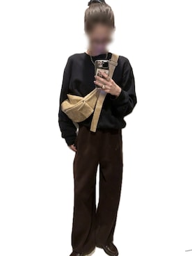 「アイテム（パンツ）」を使った、mik_.さん（レディース・162cm）の秋コーディネート
