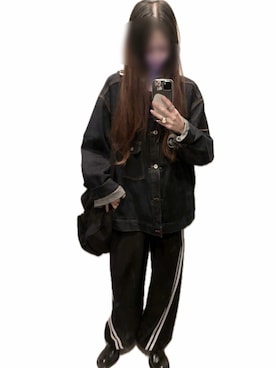 「アイテム（サンダル）」を使った、mik_.さん（レディース・162cm・30代）の冬コーディネート