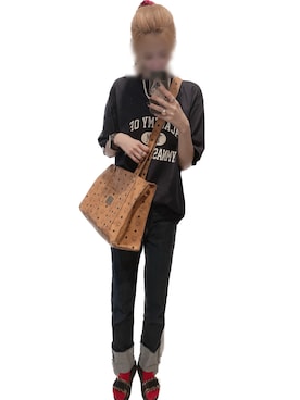 「MCM（エムシーエム）のアイテム」を使った、mik_.さん（レディース・162cm）の夏コーディネート