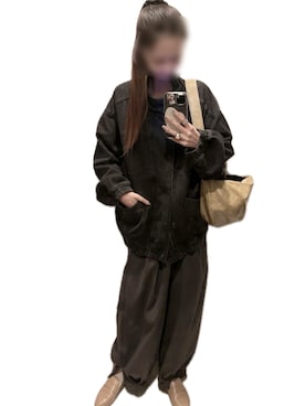 「アイテム（レインシューズ）」を使った、mik_.さん（レディース・162cm）の秋コーディネート