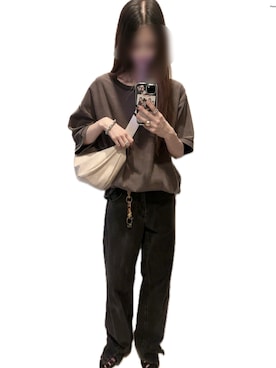 「ADAM ET ROPE'（アダムエロペ）のアイテム」を使った、mik_.さん（レディース・162cm）の夏コーディネート