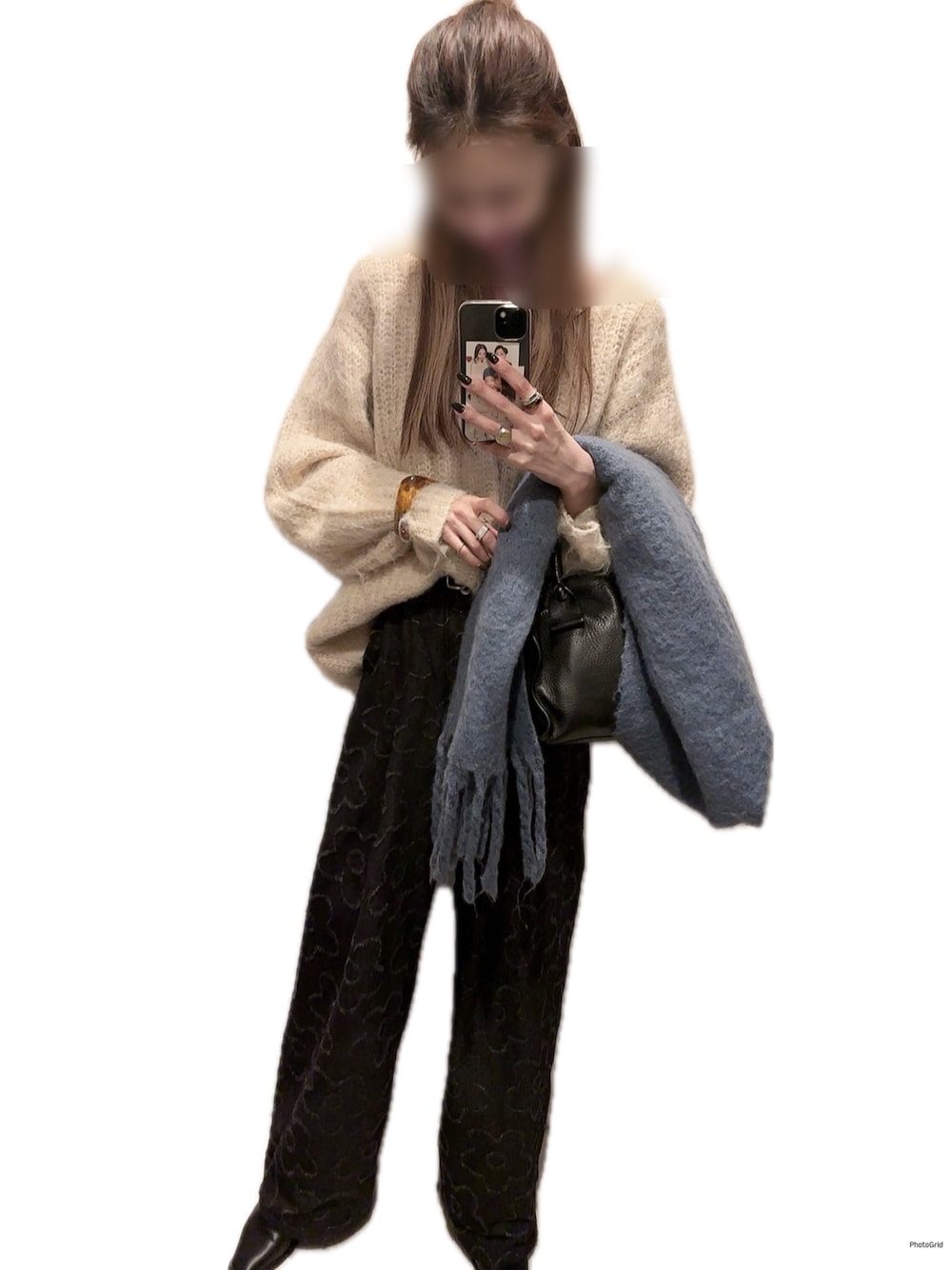 ファーニットカーディガンを使った人気ファッションコーディネート - WEAR