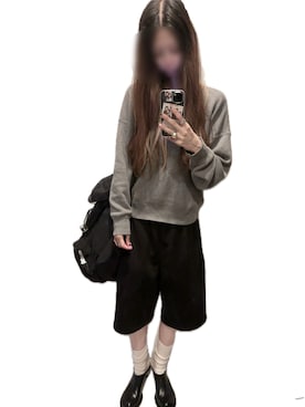 「SAINT LAURENT PARIS（サンローランパリ）のアイテム」を使った、mik_.さん（レディース・162cm）の秋コーディネート