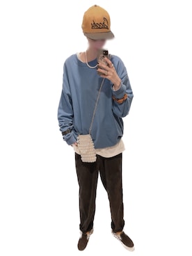 「アイテム（スリッポン）」を使った、mik_.さん（レディース・162cm・30代）の秋コーディネート