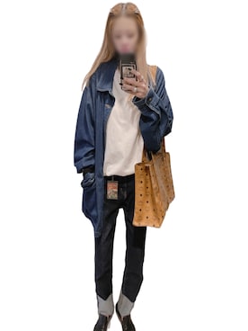 「MCM（エムシーエム）のアイテム」を使った、mik_.さん（レディース・162cm）の春コーディネート