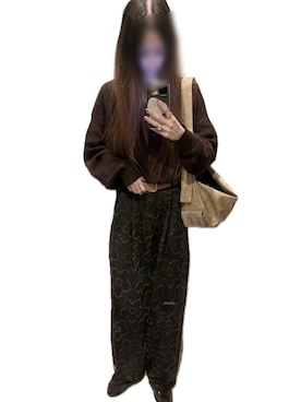 「アイテム（ローファー）」を使った、mik_.さん（レディース・162cm・30代）の秋コーディネート