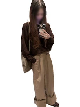 「アイテム（ローファー）」を使った、mik_.さん（レディース・162cm・30代）の秋コーディネート