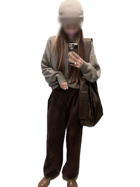 「アイテム（サンダル）」を使った、mik_.さん（レディース・162cm・30代）の秋コーディネート