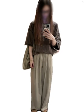 「アイテム（バックパック/リュック）」を使った、mik_.さん（レディース・162cm・30代）の夏コーディネート