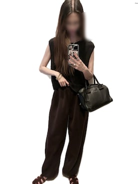 「アイテム（メガネ）」を使った、mik_.さん（レディース・162cm）の夏コーディネート