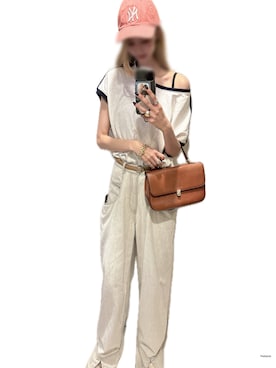 「BURBERRY（バーバリー）のアイテム（ハンドバッグ）」を使った、mik_.さん（レディース・162cm）の夏コーディネート