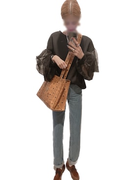 「MCM（エムシーエム）のアイテム」を使った、mik_.さん（レディース・162cm）の秋コーディネート