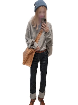 「MCM（エムシーエム）のアイテム」を使った、mik_.さん（レディース・162cm）の秋コーディネート