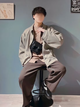 「ONCILY（オンシェリー）のアイテム（ジャケット/アウター）」を使った、yukさん（メンズ・177cm）の春コーディネート