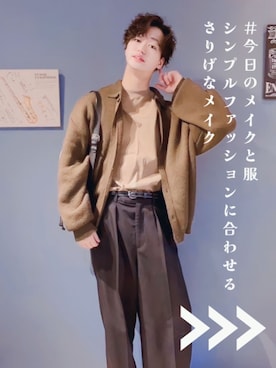 yukさん(メンズ・177cm)の春コーディネート