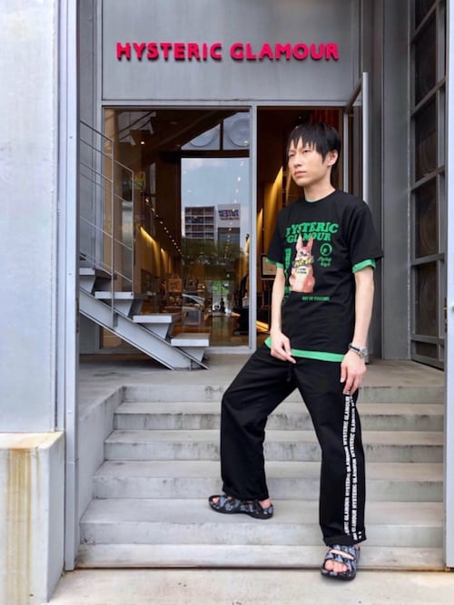 にこん　HYSTERIC GLAMOUR HI-FI CLUB Tシャツ STYLING | HYSTERIC GLAMOUR ONLINE STORE ヒステリックグラマー