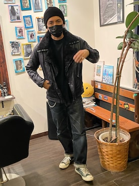 COREFIGHTER（コアファイター）の「LEATHER JACKET（ライダース