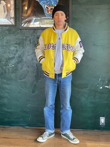 corefighter コアファイター スタジャン/cootie ラディアル 中古・古着通販】COREFIGHTER (コアファイター) 袖レザー