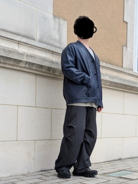 「MIZUNO（ミズノ　）のアイテム」を使った、だうだうだうさん（メンズ・169cm）の春コーディネート