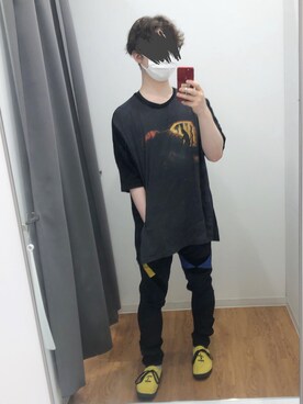 「STOF（ストフ）のアイテム（パンツ）」を使った、だぁ!だぁ!だぁ!さん（メンズ・170cm）の夏コーディネート