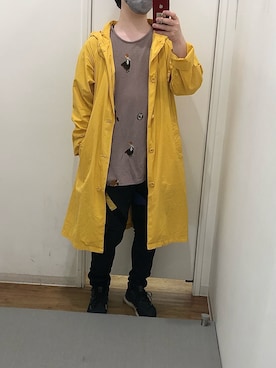 「STOF（ストフ）のアイテム（パンツ）」を使った、だぁ!だぁ!だぁ!さん（メンズ・170cm）の春コーディネート