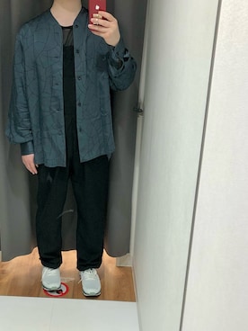 「OLTA DESIGN GARMENTS（オルタデザインガーメンツ）のアイテム（オールインワン・サロペット）」を使った、だぁ!だぁ!だぁ!さん（メンズ・170cm）の夏コーディネート
