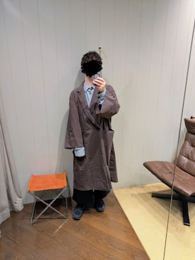 「On（オン）のアイテム」を使った、だぁ!だぁ!だぁ!さん（メンズ・170cm）の秋コーディネート