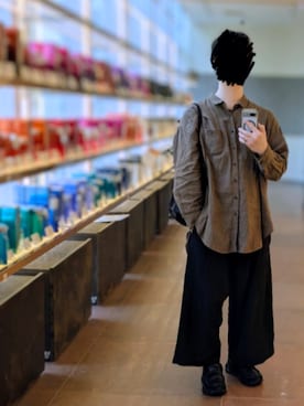 「Morphee（モルフェ）のアイテム」を使った、だうだうだうさん（メンズ・169cm）の春コーディネート