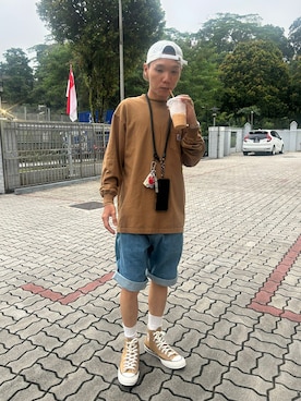 「アイテム（腕時計）」を使った、Ng Joelさん（メンズ・170cm・30代）の夏コーディネート