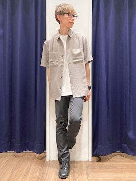 つーじーさん（メンズ・168cm）の秋コーディネート