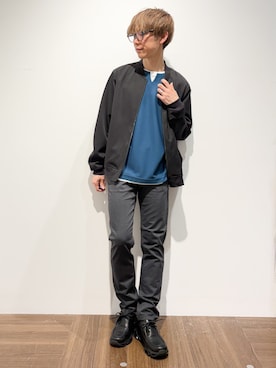 つーじーさん（メンズ・168cm）の春コーディネート