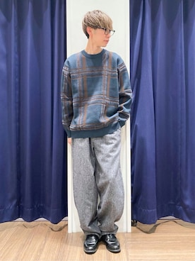 つーじーさん（メンズ・168cm）の冬コーディネート
