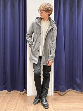 つーじーさん(メンズ・168cm)の冬コーディネート