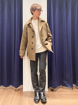 つーじーさん(メンズ・168cm)の冬コーディネート