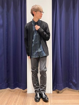 つーじーさん（メンズ・168cm）の秋コーディネート