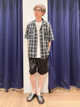 つーじーさん（メンズ・168cm）の夏コーディネート
