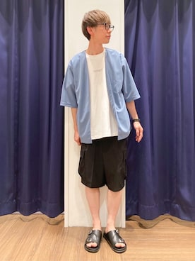 つーじーさん（メンズ・168cm）の夏コーディネート