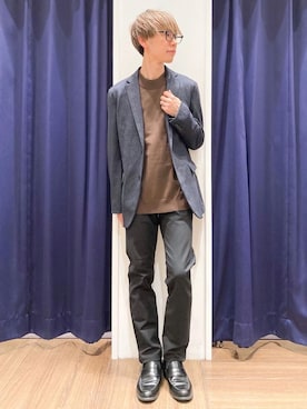 つーじーさん(メンズ・168cm)の冬コーディネート