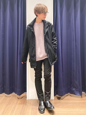 つーじーさん(メンズ・168cm)の冬コーディネート