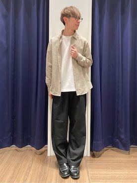 「THE SHOP TK （ザ ショップ ティーケー ）のアイテム」を使った、つーじーさん（メンズ・168cm）の春コーディネート