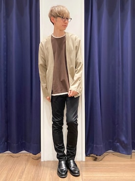 つーじーさん（メンズ・168cm）の秋コーディネート