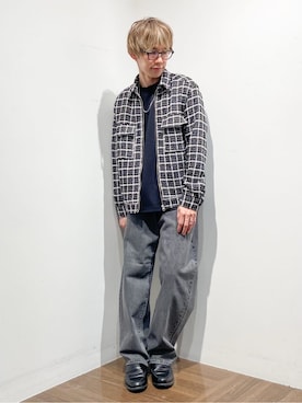 「アイテム（スカート）」を使った、つーじーさん（メンズ・168cm）の冬コーディネート