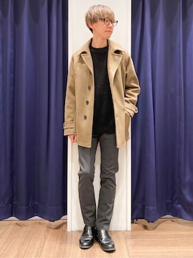 つーじーさん(メンズ・168cm)の冬コーディネート