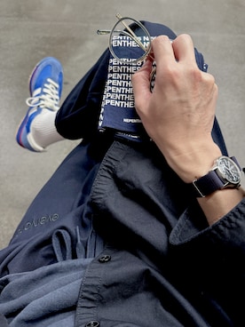 「TIMEX（タイメックス）のアイテム」を使った、N.jun-tさん（メンズ・175cm）の春コーディネート